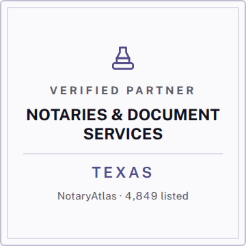 Verified Partner — NotaryAtlas